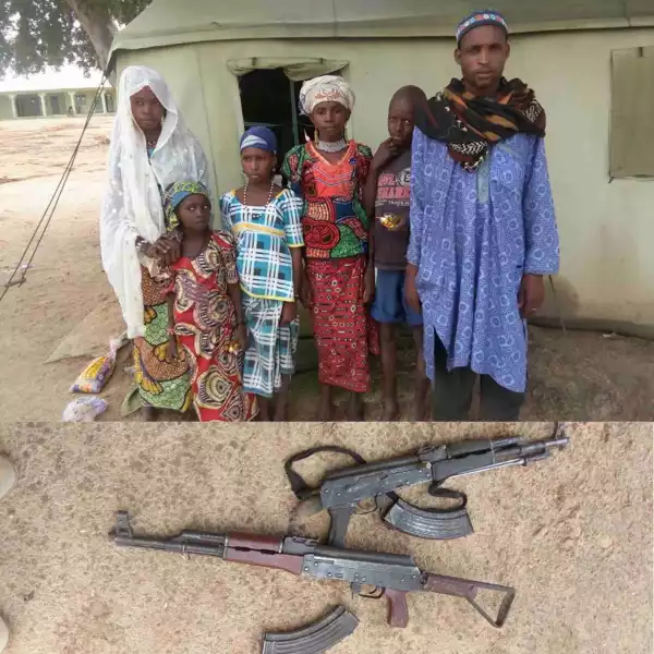 Soldiers Rescue 6 Abducted Persons From Boko Haram Terrorists (Photo)